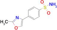 4-(2-Methyl-1,3-oxazol-4-yl)benzene-1-sulfonamide