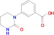 3-(2-Oxo-1,3-diazinan-1-yl)benzoic acid