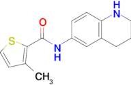 3-Methyl-N-(1,2,3,4-tetrahydroquinolin-6-yl)thiophene-2-carboxamide