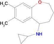 n-Cyclopropyl-7,8-dimethyl-2,3,4,5-tetrahydro-1-benzoxepin-5-amine