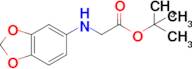 Tert-butyl 2-[(1,3-dioxaindan-5-yl)amino]acetate