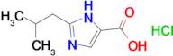 2-(2-methylpropyl)-1H-imidazole-5-carboxylic acid hydrochloride