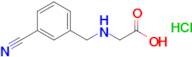 2-{[(3-cyanophenyl)methyl]amino}acetic acid hydrochloride