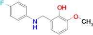 2-{[(4-fluorophenyl)amino]methyl}-6-methoxyphenol