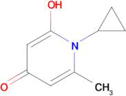 1-cyclopropyl-2-hydroxy-6-methyl-1,4-dihydropyridin-4-one