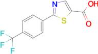 2-[4-(trifluoromethyl)phenyl]-1,3-thiazole-5-carboxylic acid