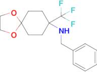 n-Benzyl-8-(trifluoromethyl)-1,4-dioxaspiro[4.5]decan-8-amine