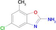 5-Chloro-7-methyl-1,3-benzoxazol-2-amine