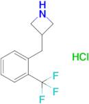 3-{[2-(trifluoromethyl)phenyl]methyl}azetidine hydrochloride