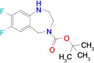 Tert-butyl 7,8-difluoro-2,3,4,5-tetrahydro-1h-1,4-benzodiazepine-4-carboxylate