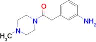 2-(3-Aminophenyl)-1-(4-methylpiperazin-1-yl)ethan-1-one