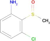 3-Chloro-2-methanesulfinylaniline