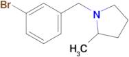 1-[(3-bromophenyl)methyl]-2-methylpyrrolidine