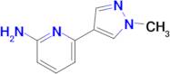 6-(1-Methyl-1h-pyrazol-4-yl)pyridin-2-amine
