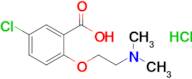 5-Chloro-2-[2-(dimethylamino)ethoxy]benzoic acid hydrochloride