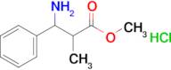 Methyl 3-amino-2-methyl-3-phenylpropanoate hydrochloride