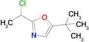 5-Tert-butyl-2-(1-chloroethyl)-1,3-oxazole