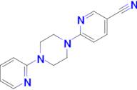 6-[4-(pyridin-2-yl)piperazin-1-yl]pyridine-3-carbonitrile