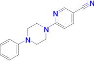 6-(4-Phenylpiperazin-1-yl)pyridine-3-carbonitrile