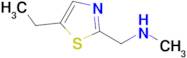 [(5-ethyl-1,3-thiazol-2-yl)methyl](methyl)amine