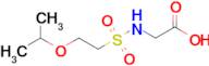 2-[2-(propan-2-yloxy)ethanesulfonamido]acetic acid