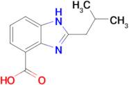2-(2-Methylpropyl)-1h-1,3-benzodiazole-4-carboxylic acid