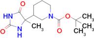 Tert-butyl 3-(4-methyl-2,5-dioxoimidazolidin-4-yl)piperidine-1-carboxylate