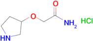 2-(Pyrrolidin-3-yloxy)acetamide hydrochloride
