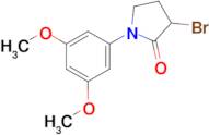 3-Bromo-1-(3,5-dimethoxyphenyl)pyrrolidin-2-one