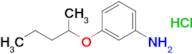 3-(Pentan-2-yloxy)aniline hydrochloride