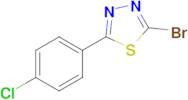 2-Bromo-5-(4-chlorophenyl)-1,3,4-thiadiazole