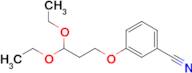 3-(3,3-Diethoxypropoxy)benzonitrile