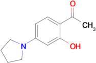 1-[2-hydroxy-4-(pyrrolidin-1-yl)phenyl]ethan-1-one
