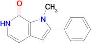 1-Methyl-2-phenyl-1h,6h,7h-pyrrolo[2,3-c]pyridin-7-one