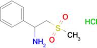 2-Methanesulfonyl-1-phenylethan-1-amine hydrochloride