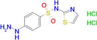 4-Hydrazinyl-N-(1,3-thiazol-2-yl)benzene-1-sulfonamide dihydrochloride