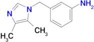 3-[(4,5-dimethyl-1h-imidazol-1-yl)methyl]aniline