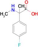 2-(4-Fluorophenyl)-2-(methylamino)propanoic acid