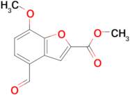 Methyl 4-formyl-7-methoxy-1-benzofuran-2-carboxylate