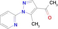 1-[5-methyl-1-(pyridin-2-yl)-1h-pyrazol-4-yl]ethan-1-one