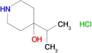 4-(Propan-2-yl)piperidin-4-ol hydrochloride