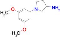 1-(3,5-Dimethoxyphenyl)pyrrolidin-3-amine