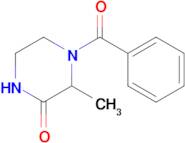 4-Benzoyl-3-methylpiperazin-2-one