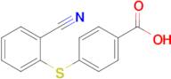 4-[(2-cyanophenyl)sulfanyl]benzoic acid