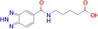 5-[(2H-1,2,3-benzotriazol-5-yl)formamido]pentanoic acid
