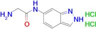 2-Amino-N-(2h-indazol-6-yl)acetamide dihydrochloride