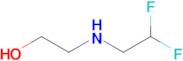 2-[(2,2-difluoroethyl)amino]ethan-1-ol