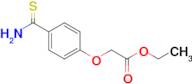 Ethyl 2-(4-carbamothioylphenoxy)acetate