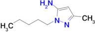 3-Methyl-1-pentyl-1h-pyrazol-5-amine