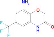 8-Amino-6-(trifluoromethyl)-3,4-dihydro-2h-1,4-benzoxazin-3-one